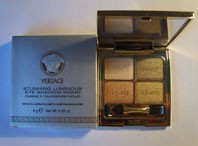 Тени Versace 4-х цветные 8g "Stunning Luminous eye shadow mono"